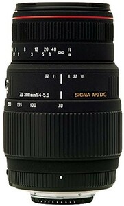 SIGMA 望遠ズームレンズ APO 70-300mm F4-5.6 DG MACRO キヤノン用 フルサ