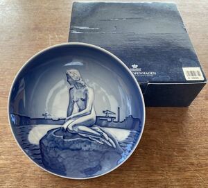 【美品】ロイヤルコペンハーゲン 人魚　プレート　飾り皿