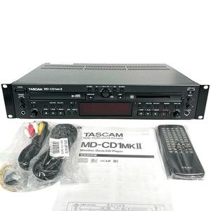 優良動作品 TASCAM MD/CDコンビネーションデッキ MD-CD1MK2 MD-CD1MKII