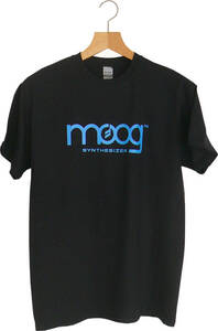 【新品】Moog Tシャツ Size M BK/S シンセ ムーグ モーグ YMO Kraftwerk 砂原良徳 コーネリアス BK/S シルクスクリーンプリント