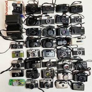 まとめ売り Canon Olympus Pentax Minolta Konica FUJI POLAROID コンパクト フィルム カメラ 等 ジャンク品 動作未確認/A4422-1