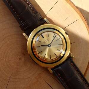 希少 ブランパン ビンテージラウンド ゴールド 手巻き 1960年付近 アンティーク メンズ 腕時計 