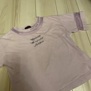 ラブトキ☆半袖Tシャツ ☆紫☆Sサイズ☆140☆LOVEtoxic