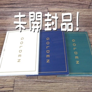 ★★【未開封品】JUNG KOOK ジョングク (BTS) GOLDEN 韓国版 CD3形態コンプ★