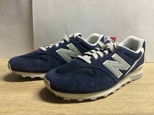 未使用 24cm D ニューバランス WL996C82 ネイビー new balance