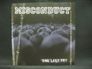 Misconduct / One Last Try ◆CD4019NO◆CD