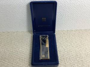 ★ 未使用 ★ GIVENCHY 9000 ジバンシー ローラー ガス ライター ブラック ゴールド 喫煙具 火花確認済