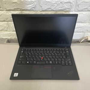 オ61 Lenovo ThinkPad X1carbon Core i7第10世代　メモリ不明　BIOSロック