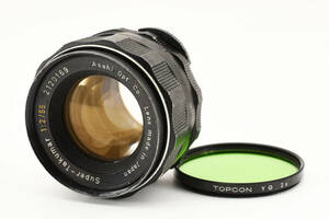 3561 【並品】 PENTAX SUPER TAKUMAR Camera LENS 55mm F2 ペンタックス MF単焦点レンズ 0510