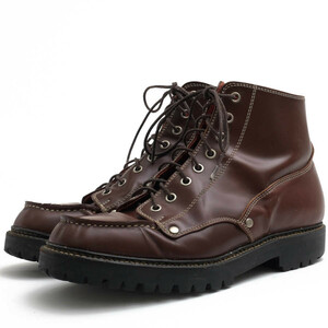 EVISU エヴィス ワークブーツ YK2001 U-TIP BOOTS 山根靴店 牛革 ストームウェルト モックトゥ