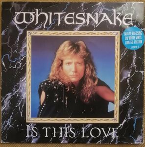 【希少限定盤】WHITESNAKE / Is This Love (輸入LPシングル)