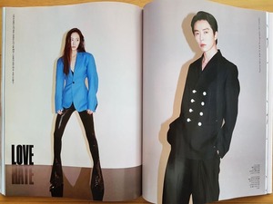 [キム・ジェウク & f(x) Krystal クリスタル] 韓国雑誌切り抜き 10P/2022年