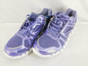 Reebok リーボック ZIG TECH US7 1/2 24.5cm ランニングシューズ 靴 紫