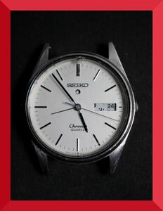 セイコー SEIKO クロノス Chronos クォーツ 3針 デイデイト 5C23-8000 男性用 メンズ 腕時計 W538 ジャンク