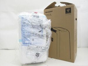 Y016-N39-54 未使用 SHARP シャープ CV-P71-W 衣類乾燥除湿器 2023年製 箱付き 現状品①