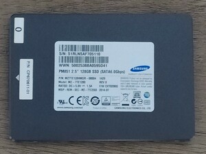 SAMSUNG PM851 2.5inch SATAⅢ Solid State Drive 128GB 【内蔵型SSD】