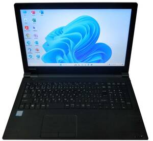 ★【驚速 TOSHIBA B55/D i5-6200U 2.3GHz x4+8GB+SSD128GB 15.6インチノートPC】Win11+Office2021 Pro/HDMI/WEBカメラ■D102633