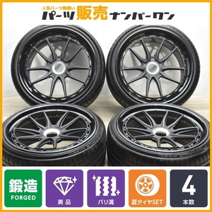 【バリ溝 美品】1221 AP3x APEX 21in 10J +45 22in 12.5J +43 ミシュラン パイロットスポーツ4S 265/30R21 335/25R22 ポルシェ 911 GT3 RS