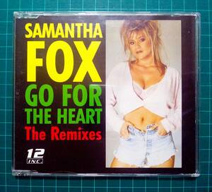 7393373121759 稀少レア・アイテム！サマンサ・フォックス SAMANTHA FOX「GO FOR THE HEART-The Remixes」マイナー時代のレアCDシングル！