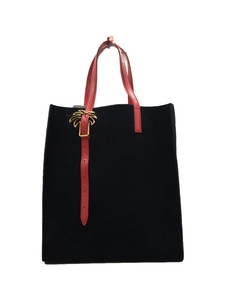 Palm Angels◆Suede Shopper スウェードショッハトートバッグ/BLK/PMNA056T22LEA0011025