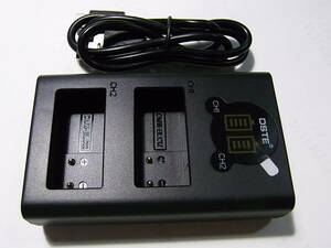 FZ1000用に購入した充電器　DMW-BLC12用　2個充電できます　新品同様　（シグマBP-51同等）