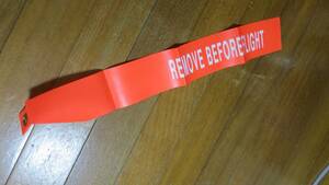 ★☆米軍放出品 実物 航空機用RBF (REMOVE BEFORE FLIGHT)フラッグC-157☆★