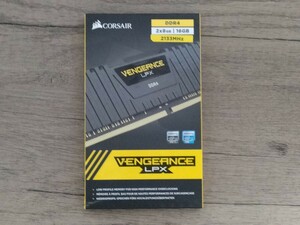 CORSAIR VENGEANCE LPX DDR4 2133MHz 8GB×2枚 計16GB 【デスクトップ用メモリ】