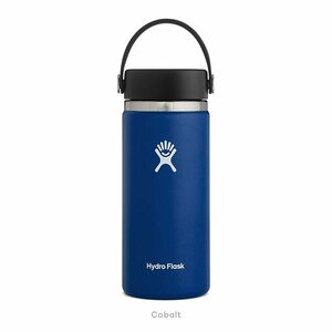 HYDRO FLASK ハイドロフラスク 16 oz Wide Mouth 890015 ステンレスボトル 水筒 コバルトブルー