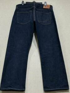 桃太郎ジーンズ MOMOTAROJEANS 銅丹 G004-MB 特濃 セルビッチ デニムパンツ 日本製 濃紺 33 　　　　　 BJBD.D