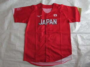 フリーサイズ 未使用 SOFT JAPAN ミズノ ソフトボール 日本代表 オリンピック ユニフォーム ジャパン MIZUNO