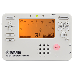 チューナー メトロノーム ヤマハ TDM-710IV アイボリー 吹奏楽 管楽器 弦楽器 ブラスバンド オーケストラ YAMAHA