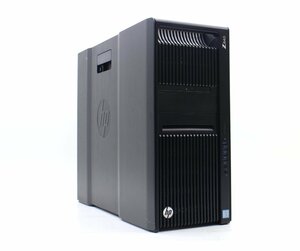 【12コア】hp Z840 Xeon E5-2643 v4 3.4GHz*2 メモリ512GB 1TB(Z Turbo Drive G2) 4TBx2 Quadro P4000 GP100 Windows10 Pro