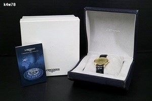 K4w78 LONGINES 腕時計メンズ クオーツ L4.706.2 退社記念刻印あり 現在不動 60サイズ