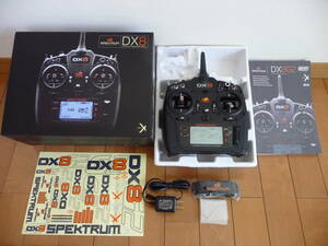 ☆　SPEKTRUM スペクトラム　DX8G2 SPM8000-G2 DSMX 8ch送信機　極美品　☆