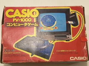 （A）昭和レトロ　CASIO カシオ コンピュータゲーム PV-1000 本体一式