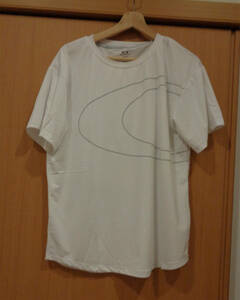 オークリー OAKLEY/EVOFREE・TECHNOLOGY/白 半袖TシャツL/4400円