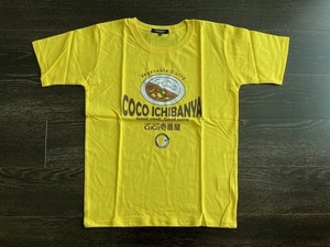 イオン 企業 コラボ Tシャツ カレーハウスCoCo壱番屋 Sサイズ イエロー 黄色