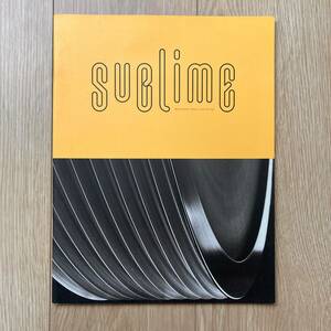 雑誌 Sublime ロック 音楽 デザイン イギリス マンチェスター Peter Saville 1992年 限定3000部 レア
