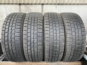 ミ4177　送料無料☆深溝スタッドレス　DUNLOP WINTER MAXX WM01　195/65R15 91Q　4本価格　2018年製