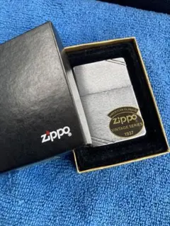 ジッポー　zippo ビンテージ　1989 ダイアゴナル　フラット　未使用　箱
