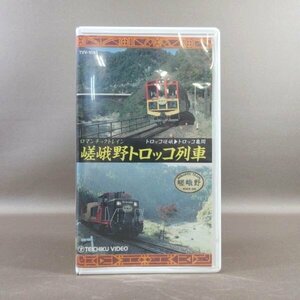 M684●TVV-1015「RAIL ROAD 運転室展望ビデオ ロマンチックトレイン 嵯峨野トロッコ列車 トロッコ瑳峨-トロッコ亀岡」VHSビデオ テイチク