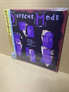 美盤CD帯付！デペッシュ モード Depeche Mode / Songs Of Faith And Devotion SONY SICP 30545 紙ジャケ Blu-Spec PAPER SLEEVE 2014 JAPAN