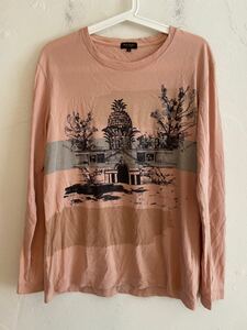 【送料無料】中古 PAUL SMITH LONDON ポール スミス コレクション 長袖Tシャツ サイズM