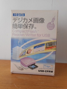 格安スタート★CompactFlash Reader/Writer USB-CFRW★I・O DATA コンパクトフラッシュ リーダ ライタ送料無料！