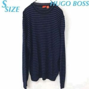 HUGO BOSS ヒューゴボス クルーネックボーダーニット 秋 B3586