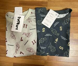 送料込☆ハイキュー！！Tシャツ 2枚セット 150cm 梟谷学園高校 稲荷崎高校