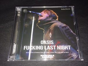 ●Oasis - Fucking Last Night : Moon Child プレス3CD
