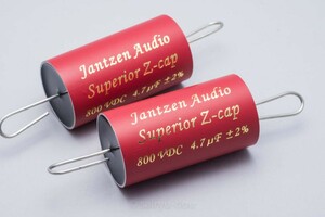 JANTZEN　Superior Z-Cap オーディオ用フィルムコンデンサ　4.7μF／800V　2個セットA