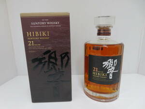 サントリー　ウイスキー　響　21年　未開栓　700ｍｌ　43％　箱付　Suntory　Hibiki