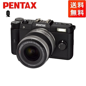 ペンタックス PENTAX Q 5-15mm 02 レンズキット ブラック ミラーレス一眼レフ カメラ 中古